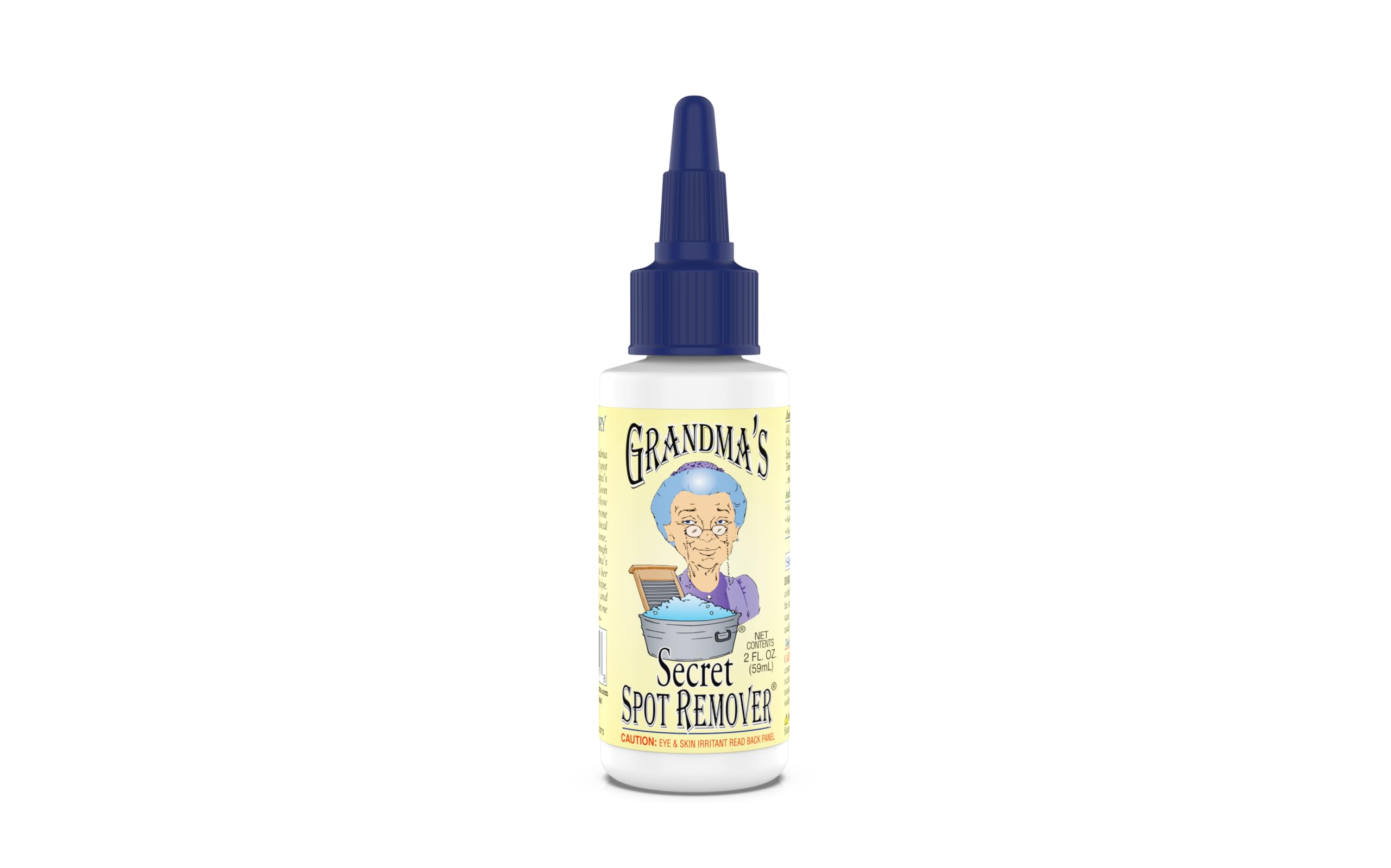 Buy now Grandma's Secret Spot Remover for Clothes - Chlorine, Bleach and Toxin-Free - Fabric Stain Remover Removes Oil, Paint, Blood and Pet Stains – 2 Ounce, Pack of 2 at indiglob india