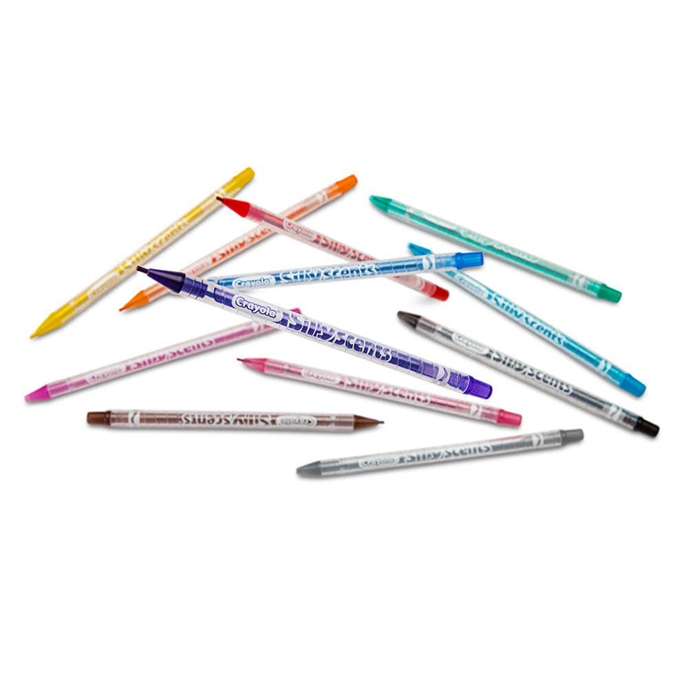 Buy now Crayola Silly Scents Twistables Colored Pencils, 12 count, Scented Art Tools, Assorted Colors, School Supplies at indiglob india