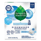 Buy now Seventh Generation Dishwasher Detergent Packs Free & Clear Pack of 5 for sparkling dishes Dishwasher tabs 45 count at indiglob india