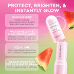 Buy now Glow Recipe Face Sunscreen Stick SPF 45 - Travel Size Roll On Korean Sunscreen with Hydrating Hyaluronic Acid & Niacinamide for a Dewy Glow - No White Cast (.58oz) at indiglob india