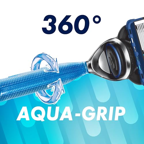 Buy now Gillette5 Mens Razor Blade Refills, 12 Count, Lubrastrip for a More Comfortable Shave at indiglob india