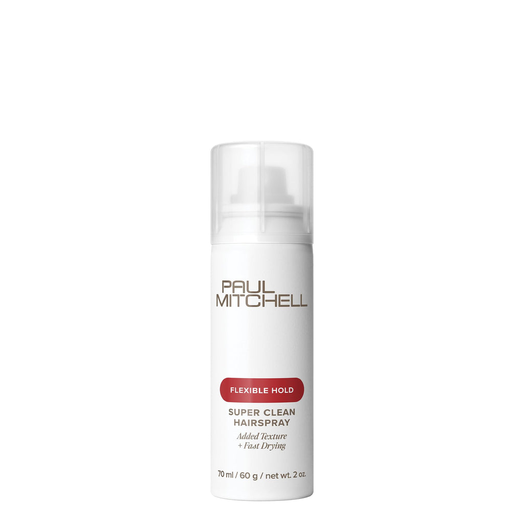 Paul Mitchell Super Clean Hairspray, Fast Drying, Adds Texture + Flexible Hold, For All Hair Types