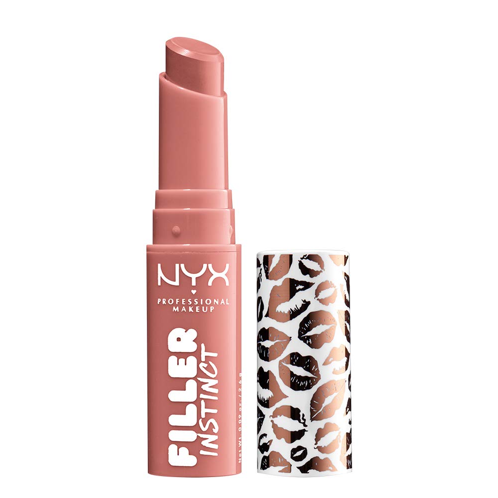 Buy now NYX PROFESSIONAL MAKEUP Filler Instinct Plumping Lip Color, Lip Balm - Juicy Pout (Cherry Red) 0.09 Ounce (Pack of 1) Beach Casual at indiglob india