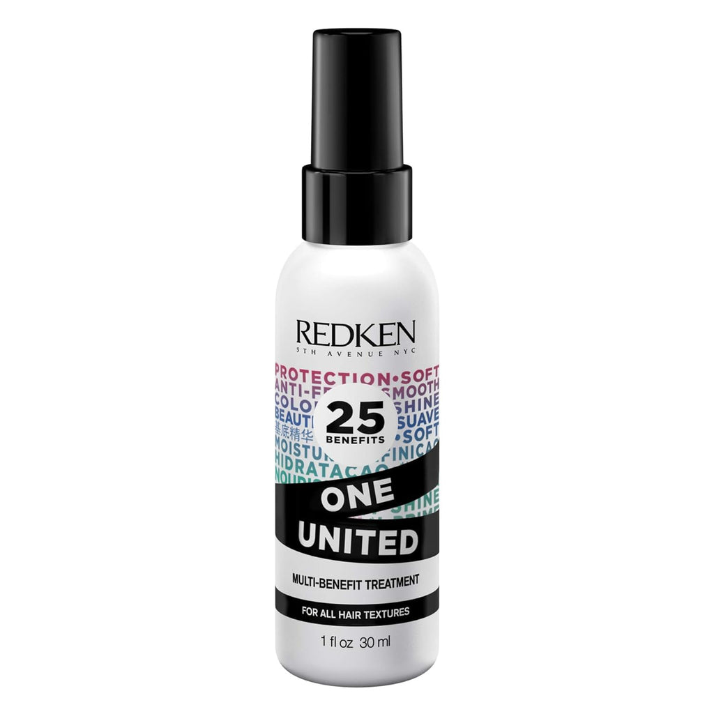 Buy now Redken One United All-In-One Leave In Conditioner - Multi-Benefit Leave In Treatment For All Hair Types, Heat Protectant and Detangler Spray, Paraben-Free at indiglob india