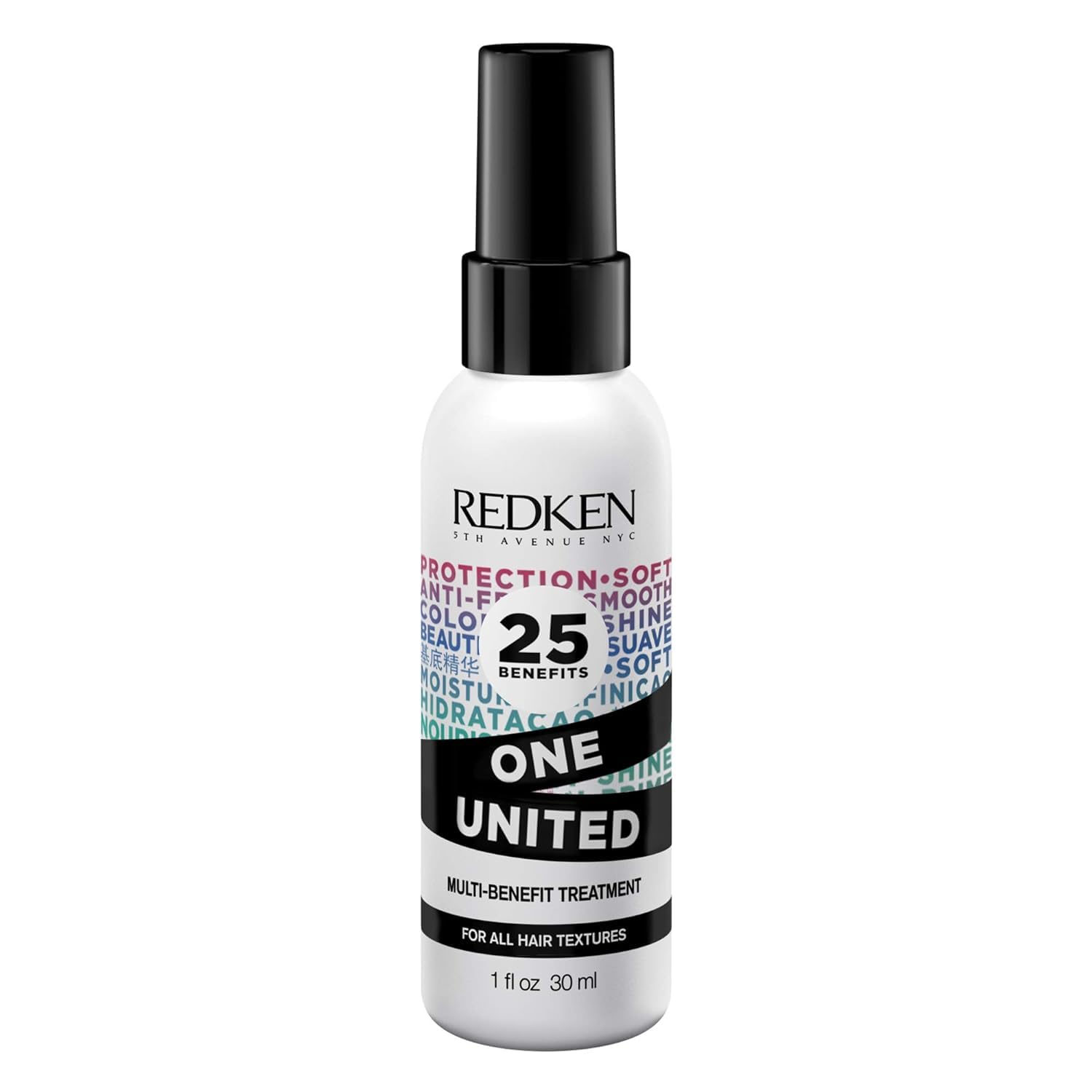 Buy now Redken One United All-In-One Leave In Conditioner - Multi-Benefit Leave In Treatment For All Hair Types, Heat Protectant and Detangler Spray, Paraben-Free at indiglob india