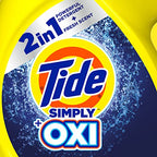 Buy now Tide Simply Oxi Boost + Ultra Stain Release Laundry Detergent, 10 fl oz, 6 Loads, Tough on Stains, Whitens, Brightens, Refreshing Breeze Scent at indiglob india