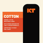 Buy now KT Tape, Original Cotton, Elastic Kinesiology Athletic Tape, 20 Count, 10â€ Precut Strips at indiglob india