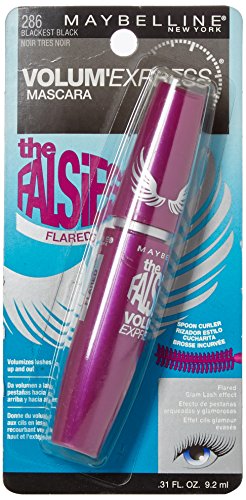 Buy now Maybelline New York Makeup Volum' Express The Falsies Flared Washable Mascara, Blackest Black, 0.31 Fl Oz (Pack of 1) at indiglob india