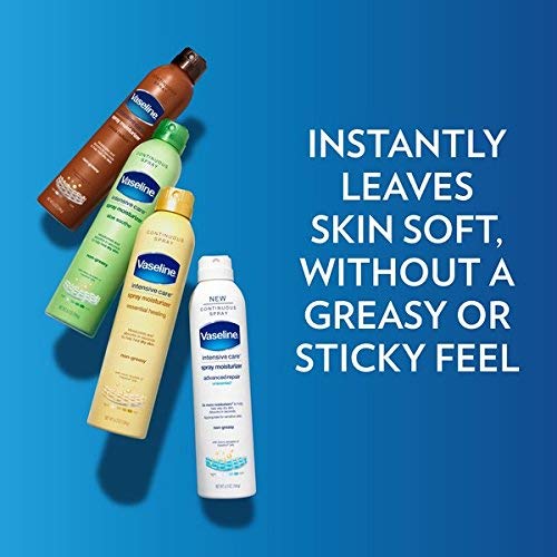 Buy now Vaseline Aloe Soothe Spray 2-Pack â€“ Non-Greasy, Fast-Absorbing All-Over Soothing Moisturizer for Dry Skin, 6.5 Oz Ea at indiglob india
