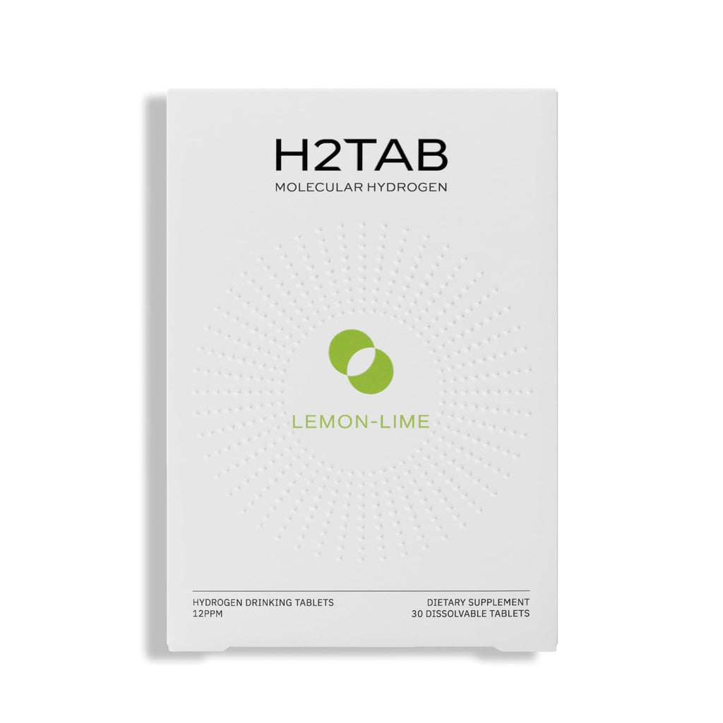 H2Tab Molecular Hydrogen Water Drinking Tablets, 30 Count | 12 PPM, Supports Muscle Recovery & Metabolism, Cellular, Brain & Gut Health, H2 Antioxidant, Magnesium-Based