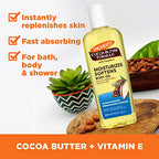 Buy now Palmer's Cocoa Butter Moisturizing Body Oil with Vitamin E, Radiant Looking Glow and Skin Hydration, Instant Absorption, Bath, Body and Shower, 8.5 Ounces at indiglob india
