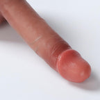 Insertable 4 Inch (Total 6 Inch) Small Anal Dildo for Beginners: Realistic, Non-Porous Silicone, with Strong Suction Cup - Ideal Adult Dildo for Women, Gay, and Couples - Consoladores. Lossless No.33.