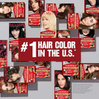 Buy now Revlon ColorSilk with Bond Repair Complex, Permanent Hair Color, 100% Gray Coverage, Ammonia Free Dye, Vegan Keratin, 45 Bright Auburn, 3 pack at indiglob india