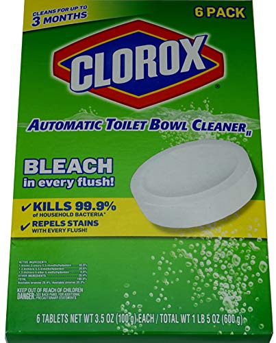 Buy now Clorox Automatic Toilet Bowl Cleaner, 6 Count at indiglob india
