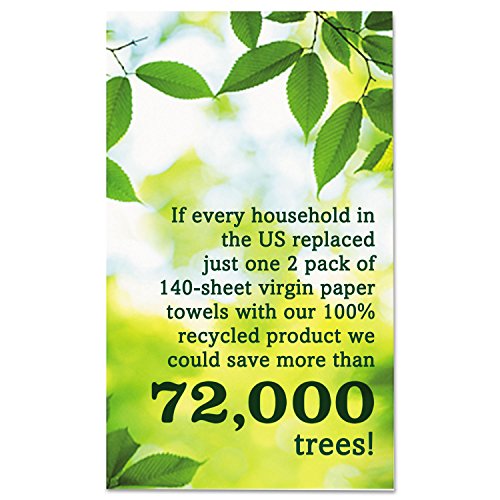 Buy now Seventh Generation 13739PK 100% Recycled Paper Towel Rolls, 2-Ply, 156 /RL, 8 RL/PK at indiglob india