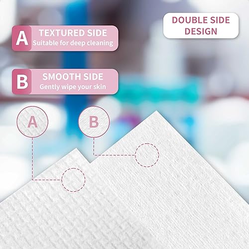 Buy now Disposable Face Towels, Extra Thick, 40 Count, Natural, Skin Cleansing Wipes at indiglob india