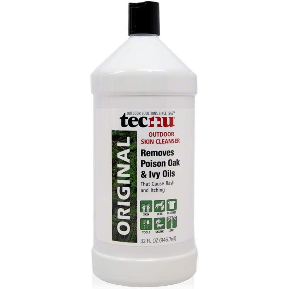 Buy now Tecnu Original Poison Oak & Ivy Outdoor Skin Cleanser, 32 Fl Oz, First Step in Poison Ivy Treatment, Removes Rash Causing Oils from Skin, Gear, Clothing, Tools and Removes Skunk Odor from Dog Fur Default at indiglob india
