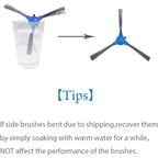 Buy now 8 Pack Replacement Side Brush for Eufy RoboVac 11S, 15T, 30, 30C, 15C, 12, 25C, 35C, 11S Max, 15C Max, 30C Max, G20, G30, G30 Edge, G30 Hybrid Robot Vacuum Parts Accessories at indiglob india