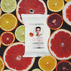 Buy now Spascriptions™ Anti-Aging, Brightening, Moisturizing & Pore Refining Towelettes Removes Waterproof Makeup, Revives with Collagen, Vitamin C, Coconut Oil, and Aloe Hypoallergenic, 120 Ct. 4 Pack at indiglob india
