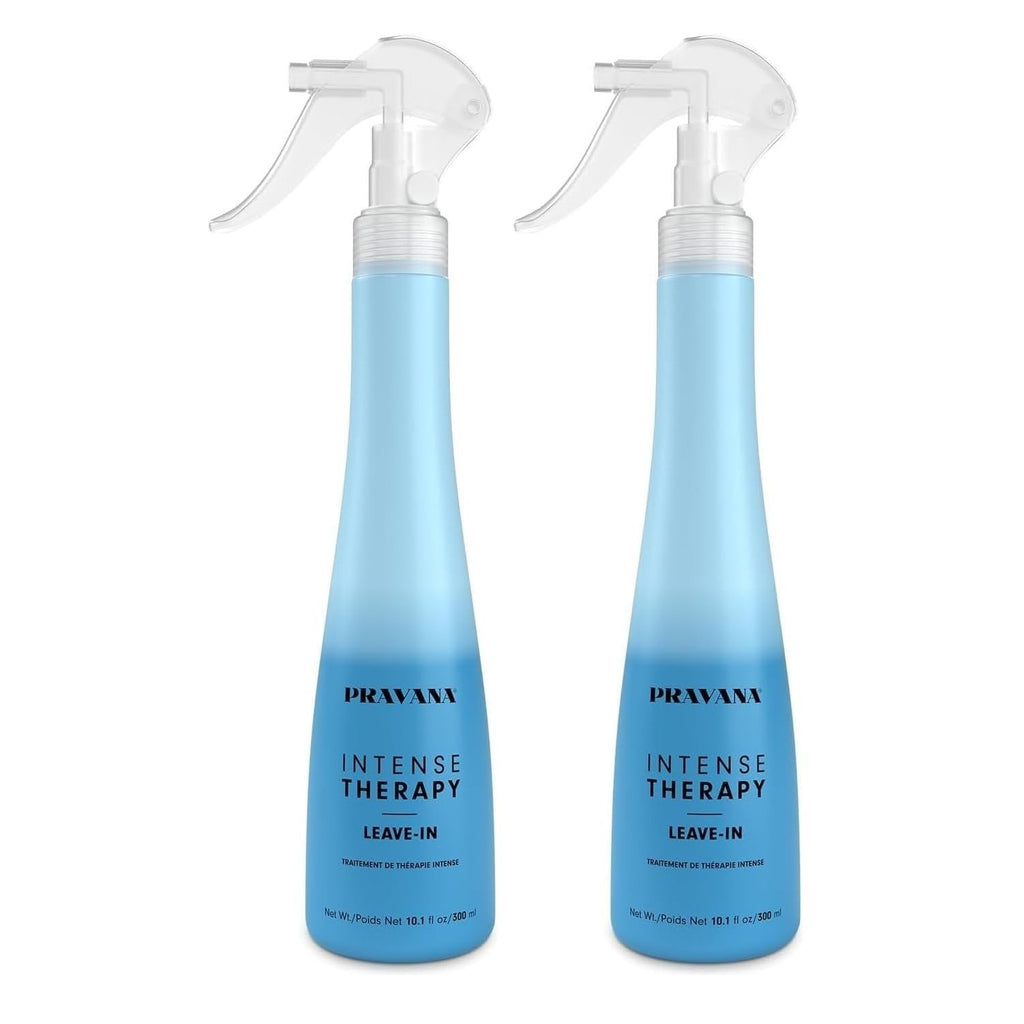 PRAVANA Intense Therapy Leave-In Conditioner Spray Treatment & Detangler | Instantly Detangles & Hydrates | Equalizes Hair Porosity | For All Hair Types | Strengthens & Softens Hair