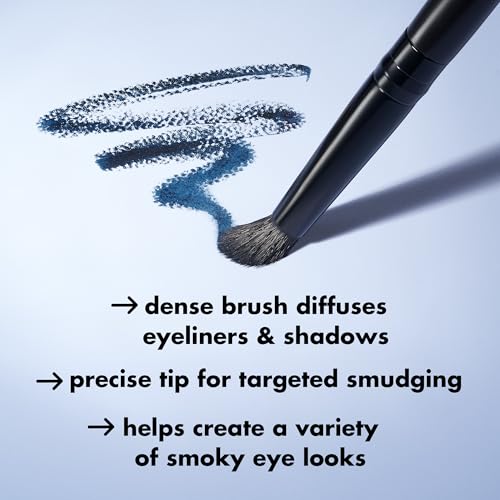Buy now e.l.f. Smudge 'N Smoke Eyeliner Brush, Multi-Use Eyeshadow & Eyeliner Brush For Creating A Perfect Smoky Eye, Vegan & Cruelty-Free at indiglob india