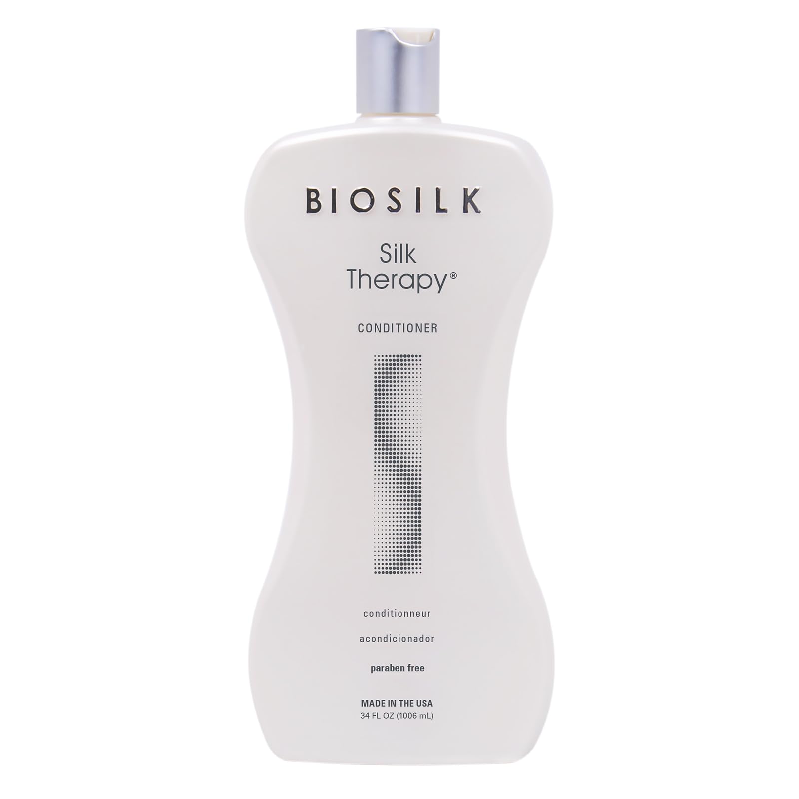 BioSilk Silk Therapy Duo Set, Shampoo & Conditioner for Gentle Cleansing, Moisturizing & Shiny Hair, Smooth, Replenished Hair, Sulfate-Free, Paraben-Free, Cruelty-Free, 12 Oz Each (Pack of 2)