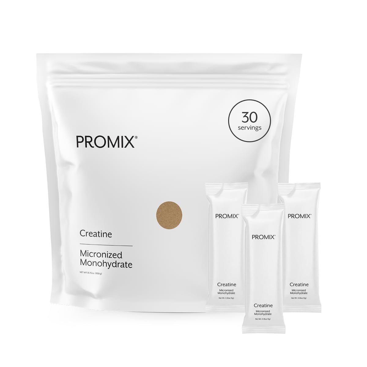 ProMix Nutrition Creatine Monohydrate Powder, Unflavored - 90 Servings | Creatine Monohydrate Powder for Muscle Strength, Power, Lean Muscle Growth, Endurance & Athletic Performance Support