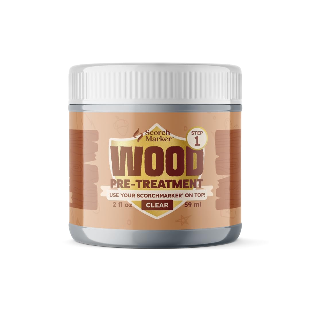 Scorch Marker Wood Pre-Treatment, 2 oz Jar