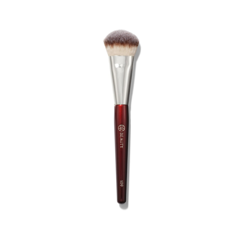 BK BEAUTY 109 Mini Contoured Foundation Brush for Liquid & Cream