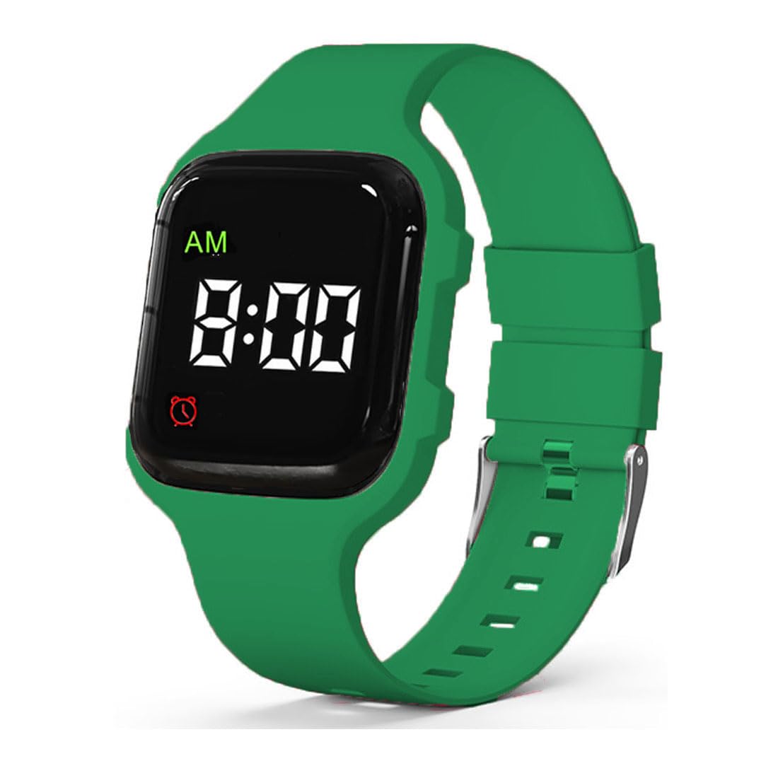 Buy now Vibrating Alarm Watch, Potty Training Watch Water Resistant Medical Reminder Wristband with Timer (Black) Dark Green at indiglob india
