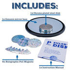 Buy now Toysmith Euler’s Disk – Create A Hypnotic Display of Light & Sound- Science Desk Decor for Home and Office – Physics Toys for Adults & Kids 8+ at indiglob india