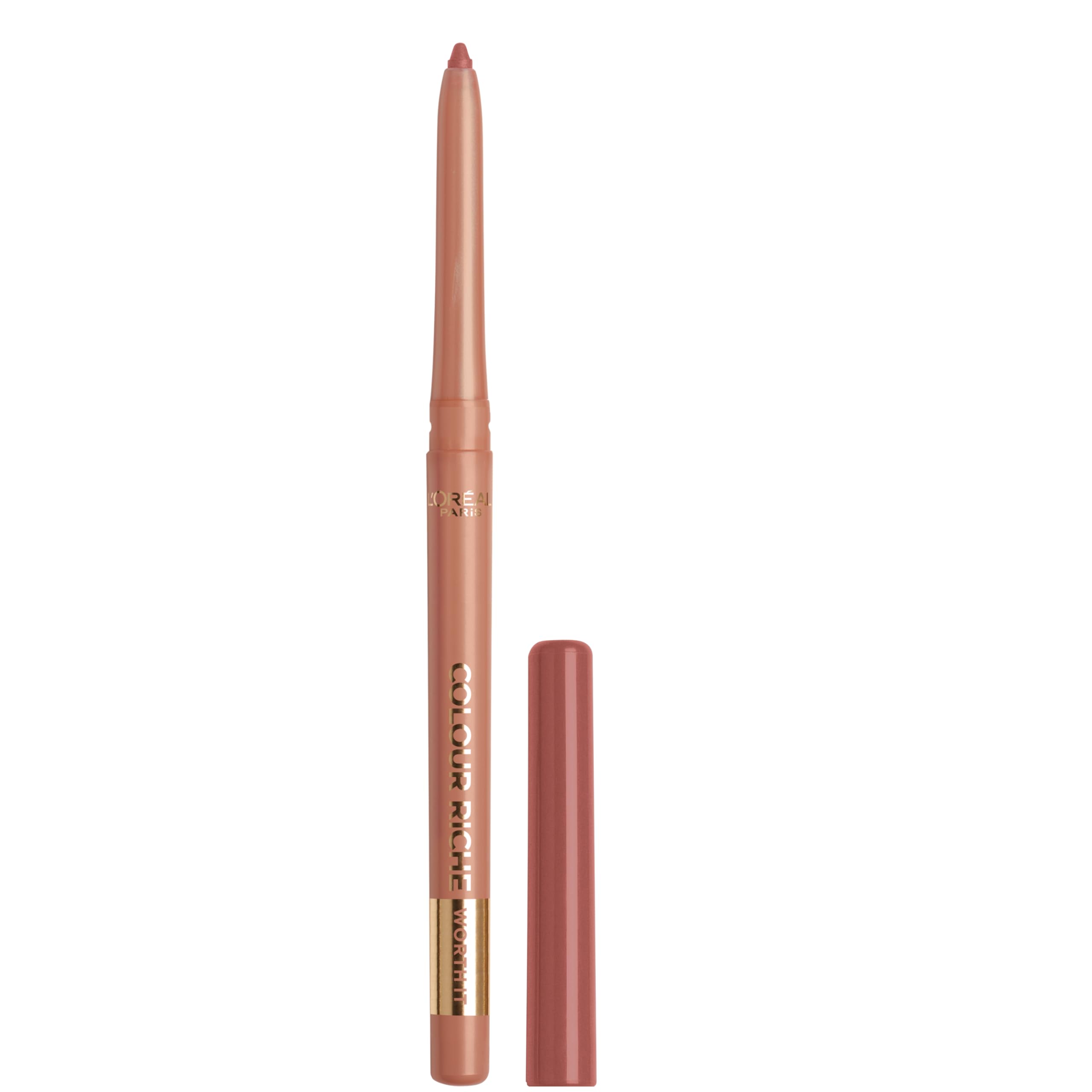 Buy now L'Oreal Paris Colour Riche Lip Liner Pencil, Creamy Lip Liner with Omega 3 and Vitamin E, 783 More Chocolate (Brown) at indiglob india