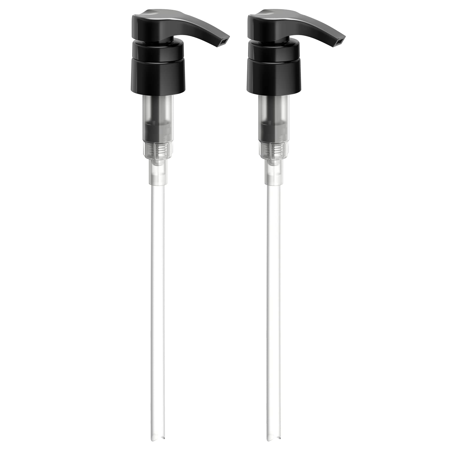 Bar5F Pumps for Shampoo and Conditioner Bottles, Salon-Brand Liters, 2 Pack | Professional-standard durability for salon-brand 1 L/33.8 oz bottles, 28/410 finish, 1-inch neck and 1.1-inch cap diameter