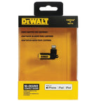 Buy now DEWALT Heavy Duty 3.5mm to Lightning Adapter, 90Degree L Connector Female to 3.5mm Male Headphone Jack Adapter for iPhone, Compatible Lightning to 3.5 mm Headphone Jack Adapters, Adapts Legacy Devices at indiglob india