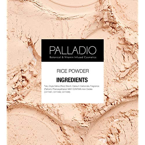 Buy now Palladio Rice Powder, Natural, Loose Setting Powder, Absorbs Oil, Leaves Face Looking and Feeling Smooth, Helps Makeup Last Longer For a Flawless, Fresh Look at indiglob india