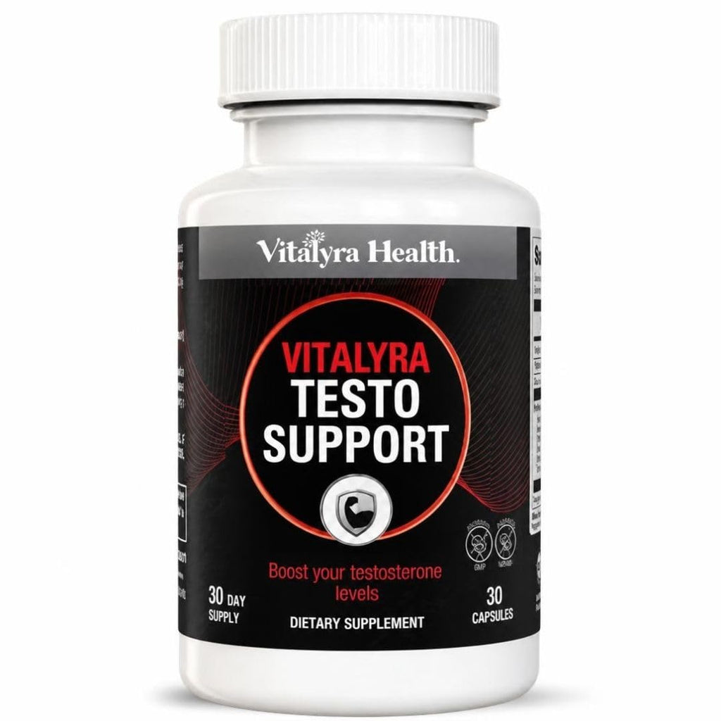 Vitalyra Testo Support Supplement for Men - Energy, Stamina & Vitality