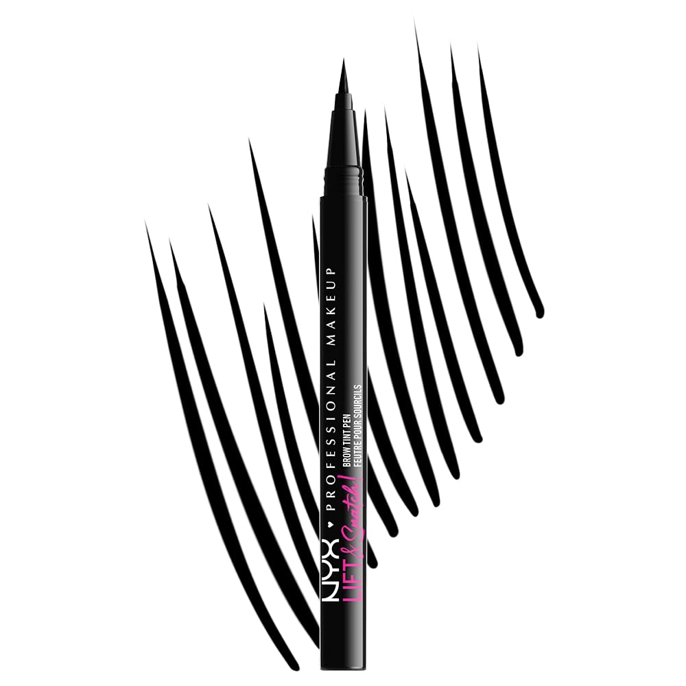 Buy now NYX PROFESSIONAL MAKEUP Lift & Snatch Eyebrow Tint Pen, Black at indiglob india