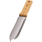 NISAKU NJP650 The Original Hori Hori Namibagata Stainless Steel Weeding Knife, 7.25-Inch Blade