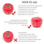 Buy now yueton Manual Mechanical Tomato Timer -Ring Alarm Kitchen Timer for Cooking Study Gym Countdown Clock Red at indiglob india