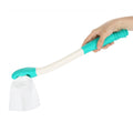 Buy now Bottom Bum Wiper, 15.7" Long Handle Toilet Aids Tools, Reach Comfort Bottom Wiper Holder Toilet Paper Tissue Grip Self Wipe Aid Helper Pre-Moistened Wipes at indiglob india