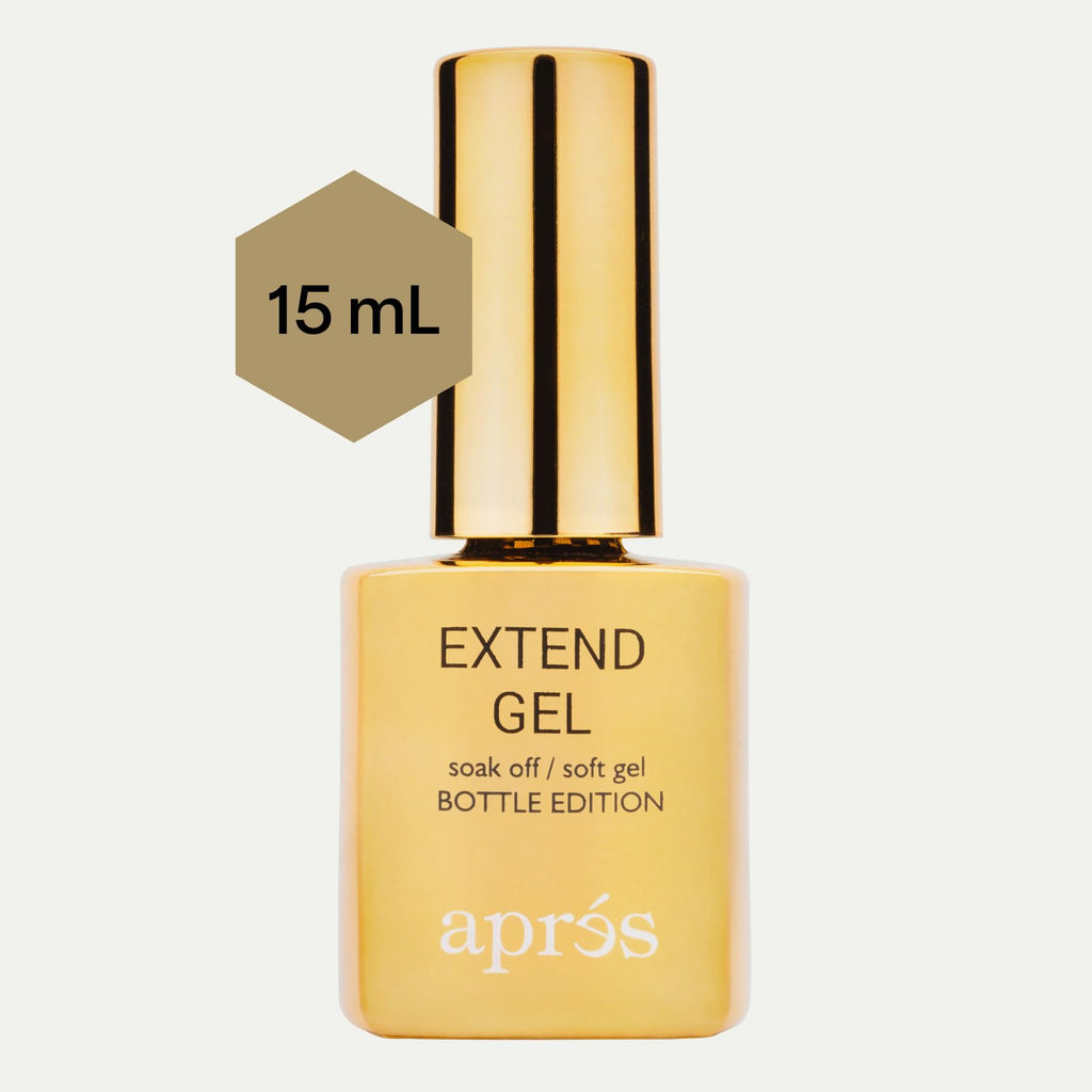 Aprés Extend Gel Gold Bottle Edition - Gel-X Tips Adhesive (15 ml)
