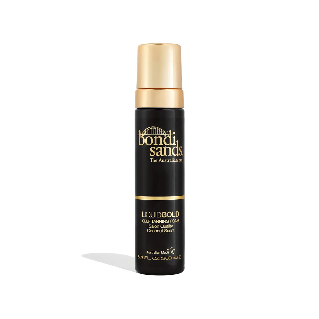 Buy now Bondi Sands Liquid Gold Self Tanning Foam | Lightweight + Quick Dry Foam Enriched with Argan Oil, Provides a Hydrated Streak-Free Tan | 6.76 Oz/200 mL at indiglob india
