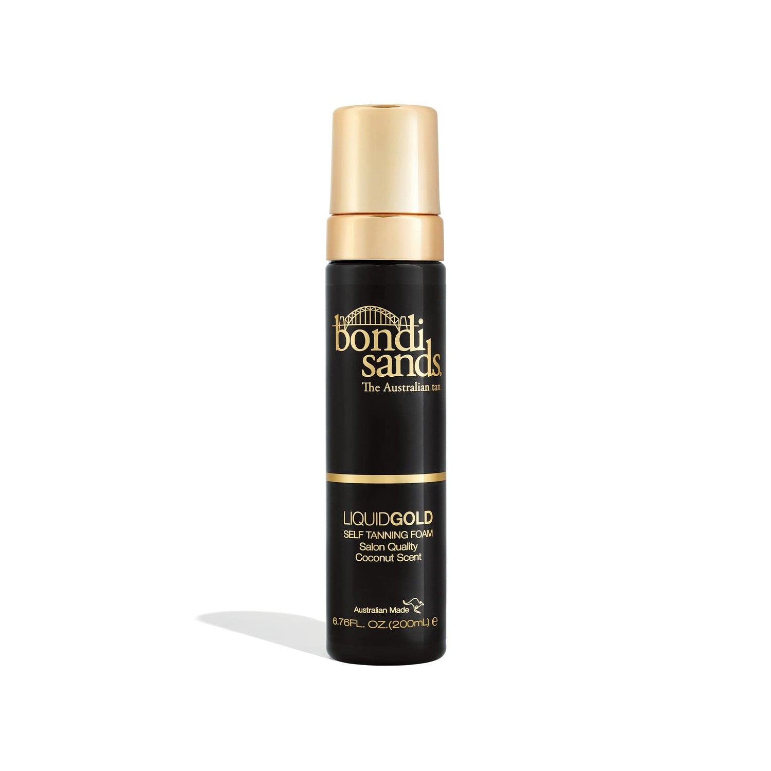 Buy now Bondi Sands Liquid Gold Self Tanning Foam | Lightweight + Quick Dry Foam Enriched with Argan Oil, Provides a Hydrated Streak-Free Tan | 6.76 Oz/200 mL at indiglob india