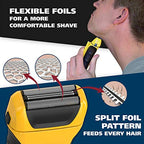 Buy now Wahl Lifeproof Lithium Ion Foil Shaver Æ’?? Waterproof Rechargeable Electric Razor with Precision Trimmer for MenÆ’??s Beard Shaving, Trimming, & Grooming with Quick Charge Æ’?? Model 7061-100 at indiglob india