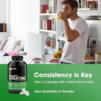 Buy now Optimum Nutrition Micronized Creatine Monohydrate Capsules, Keto Friendly, 2500mg, 300 Capsules (Packaging May Vary) at indiglob india