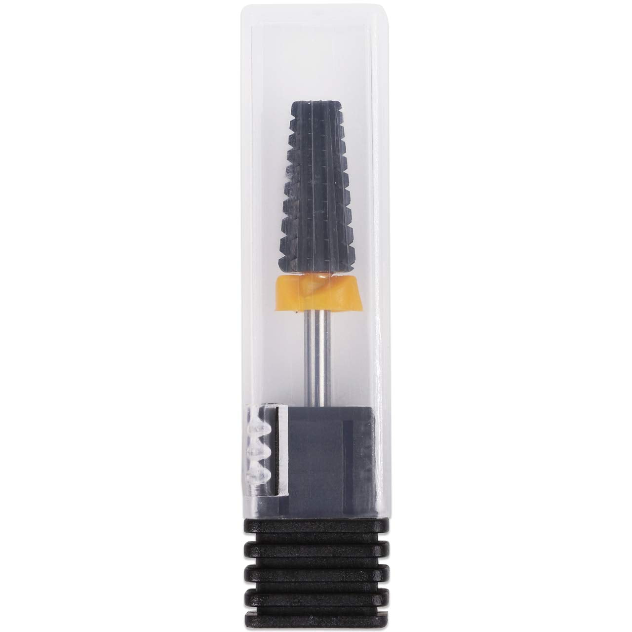 PANA 3/32" Shank 5-in-1 Nail Carbide Bit - (Triple Coarse - 2X Coarse Grit, DLC Black) - Two Way Rotate use for Both Left and Right Handed Fast remove Acrylic or Hard Gel