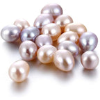 Buy now 50Pcs Freshwater Cultured Pearl, Natural Oval Oyster Pearls Beads, Necklace Bracelet Earring Jewelry Making Supplies, Fun Gift for Women, Pearl Party, No Hole (Around 8mm) Around 8mm at indiglob india