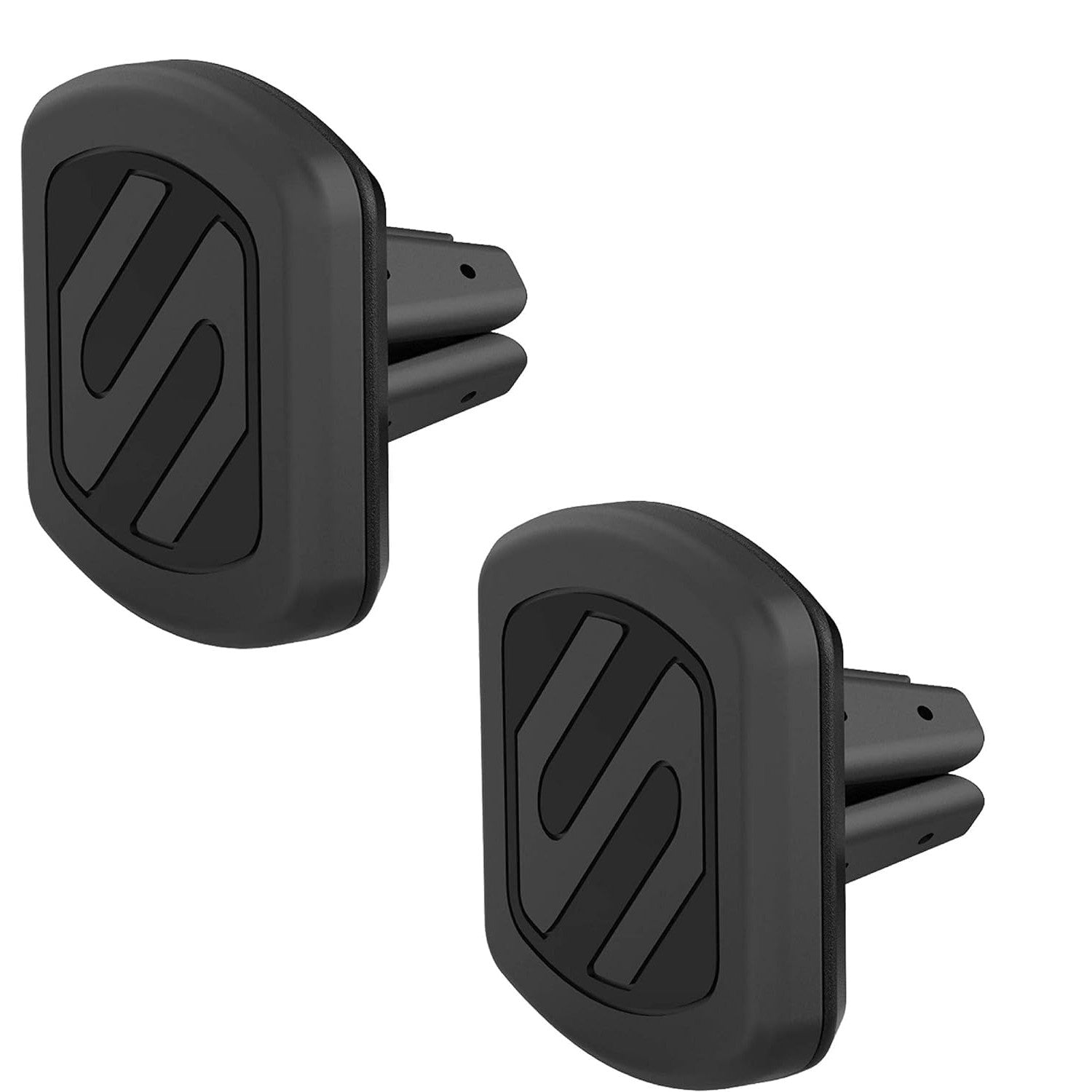 Buy now Scosche MAGDMB MagicMount Magnetic Phone Mount for Car, Dashboard Cell Phone Holder with 360Â° Adjustable Magnet Head, Universal Phone Stand for Car Compatible with iPhone, Samsung, and All Devices Vent 2 Pack at indiglob india
