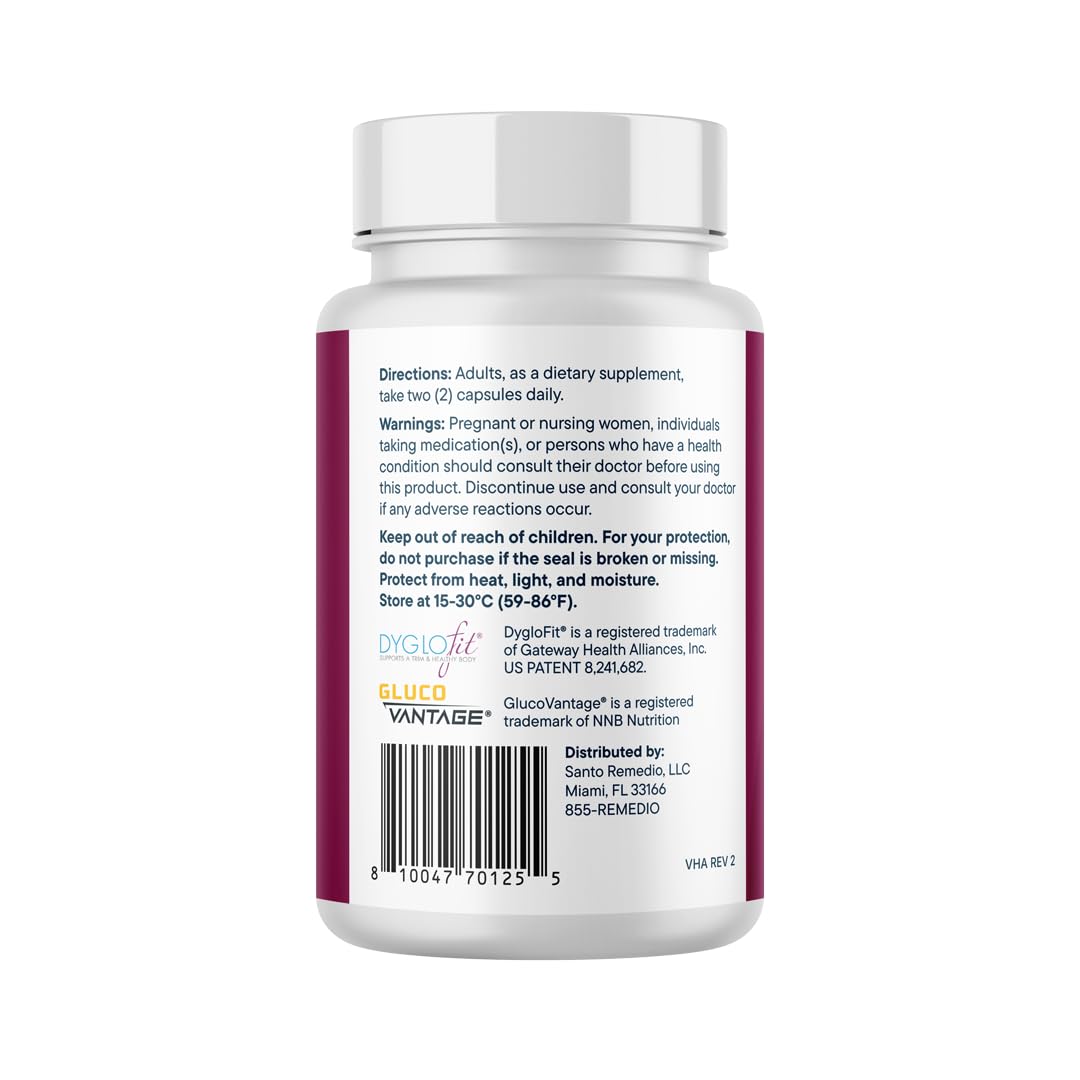 Santo Remedio Berberine Dietary Supplement - 30 Servings