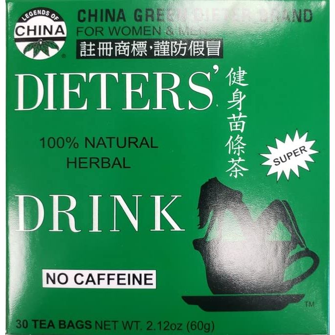 Buy now Uncle Lee's Tea China Green Dieters Tea Caffeine Free, 2.12 Oz, 30 Count at indiglob india